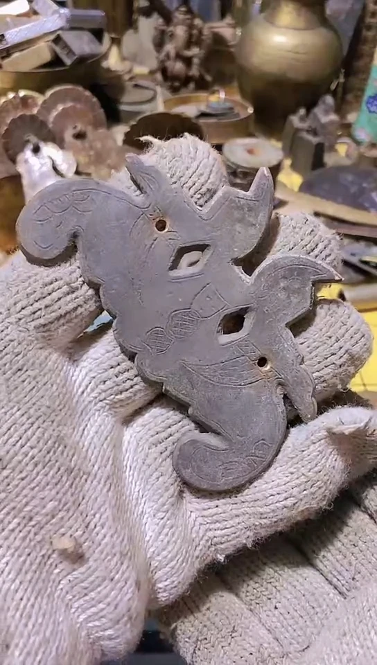 木***3金属工艺品二手旧货默认瑕疵