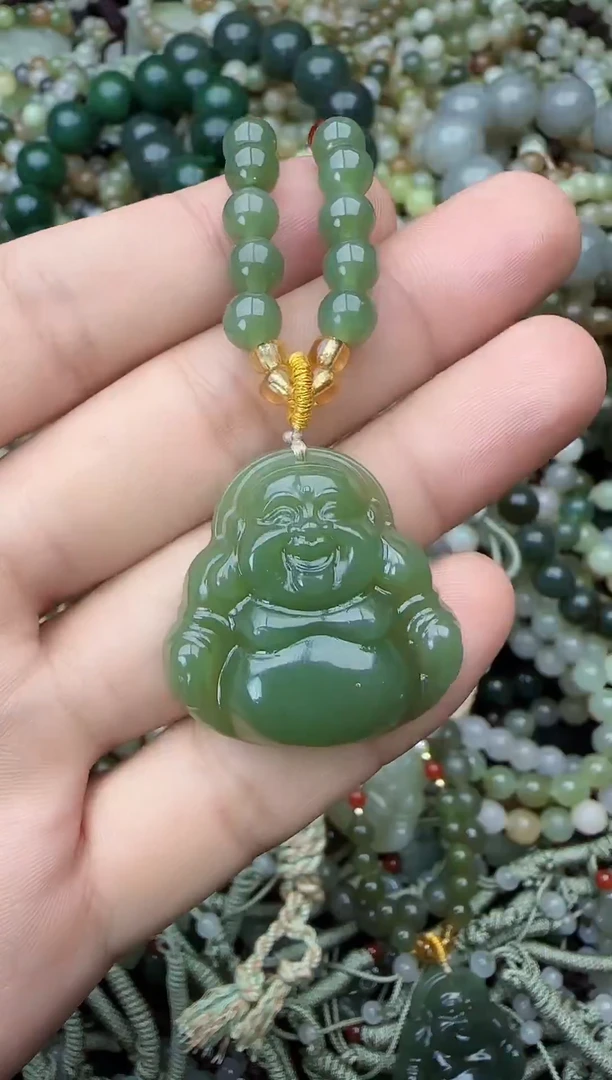 颈饰未镶嵌和田玉拍一发一