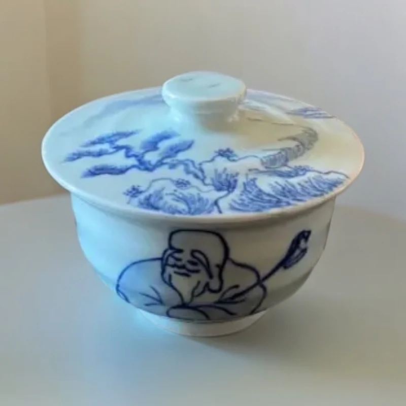 玲珑堂2642精品瓷器婴戏系列手工手绘陶瓷茶具