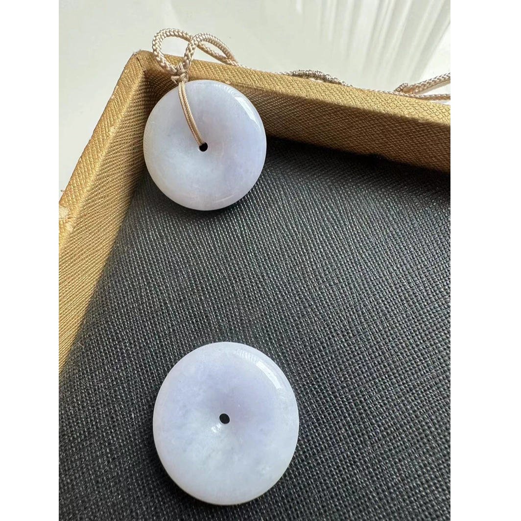 非金属玻璃吊坠 宝丫轻奢  时尚简约大气光滑圆润吊坠项链K3047