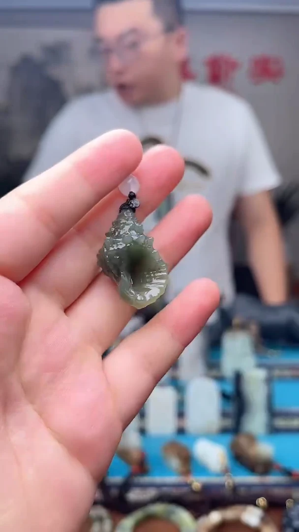 和田玉未镶嵌挂件1