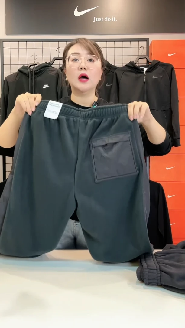 4893 黑色摇粒绒裤子M码110斤-130斤 不退换