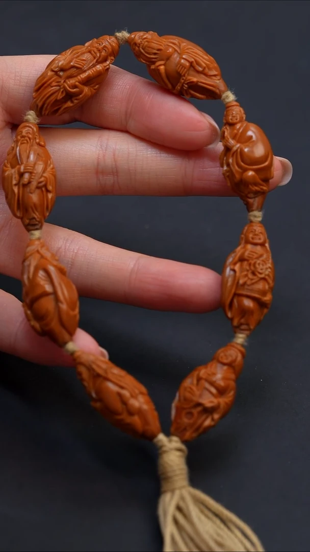 橄榄核手串柳叶八仙