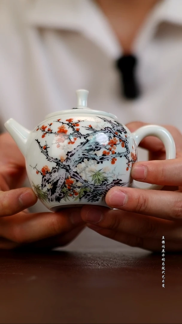 摆件景德镇陶东方现代艺术高端茶器花瓶摆件