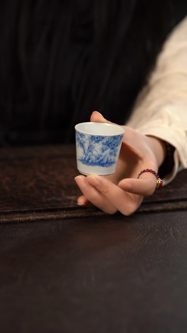 【闪购商品】杯聚澜堂灵石竹子小竹节杯