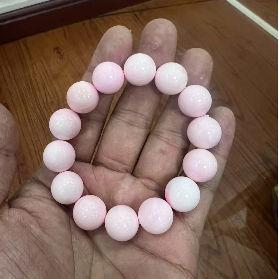 粉色-贝壳16mm单圈