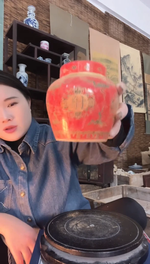 陶景德镇陶瓷摆件J451