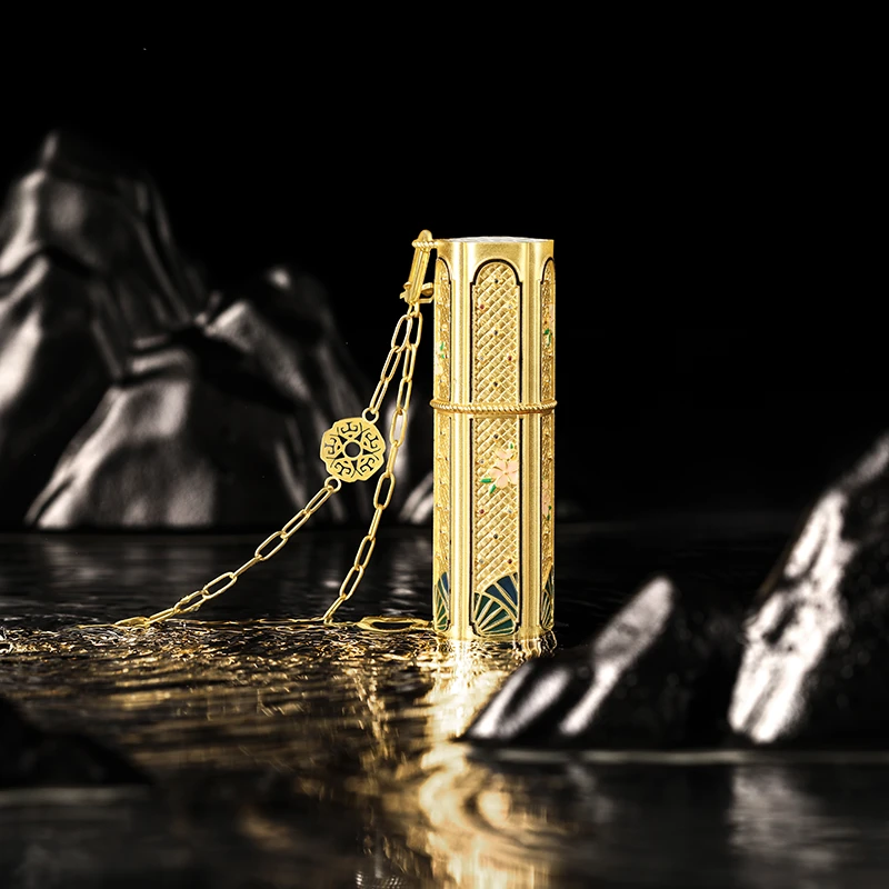 陈妍希林心如同款馆桃嵌万物系列可佩戴唇泥-殷