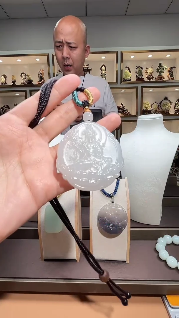 和田玉未镶嵌挂件苏