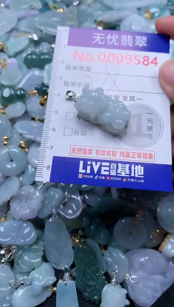 颈饰未镶嵌翡翠9584