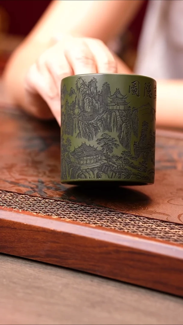 茶杯紫砂原矿紫砂杯