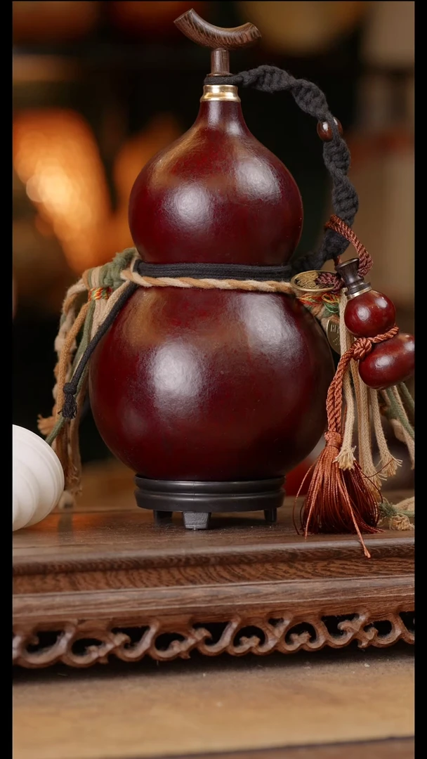 268号精品天然大漆酒葫芦一物一拍~