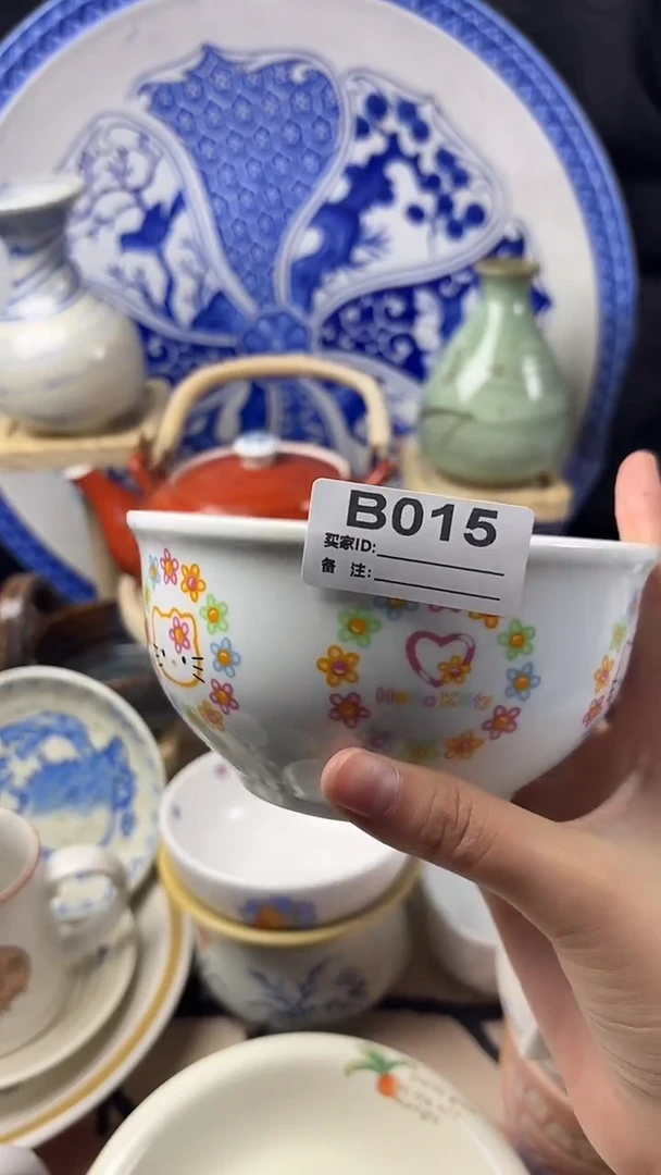 瓷片脆***虾陶瓷015