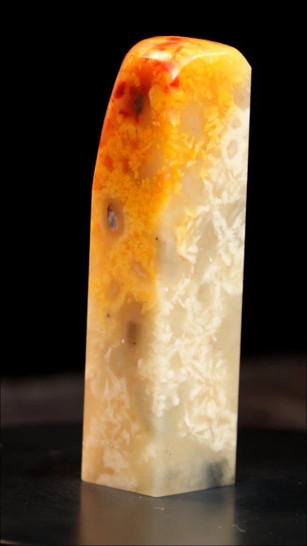 昌化石冰花田黄稀少品种