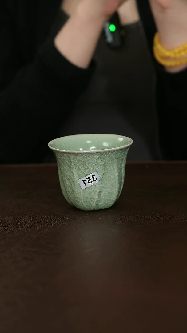 摆件351微瑕原矿汝宋汝瓷