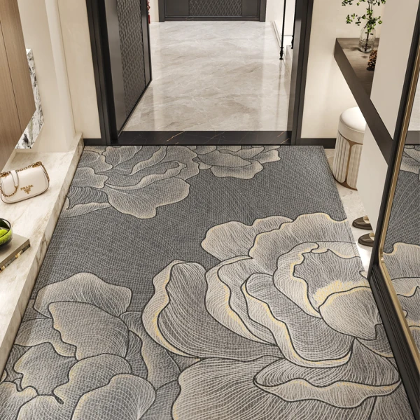地垫入户门垫2025新款轻奢高级感玄关垫家用耐脏免洗门口防滑地垫