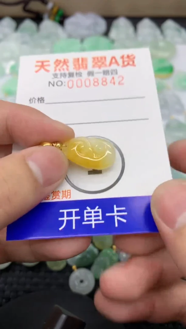 【闪购商品】翡翠颈饰未镶嵌11111111111