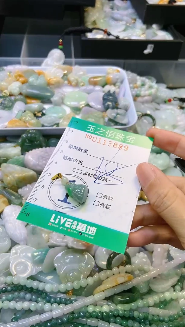 翡翠未镶嵌颈饰闪购0113889