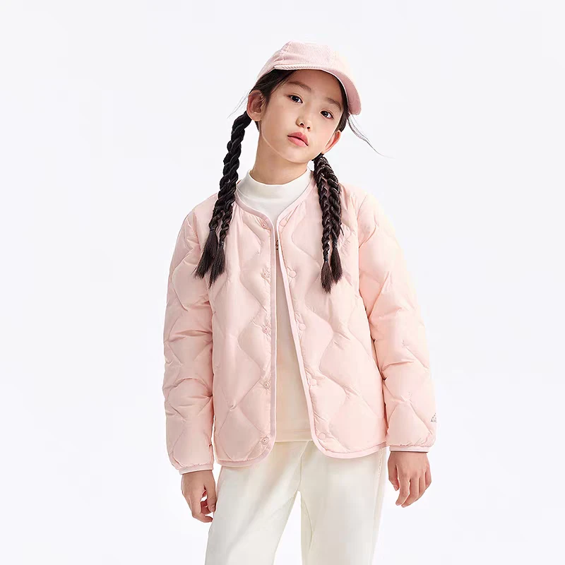 儿童男女同款亲子款轻薄羽绒服