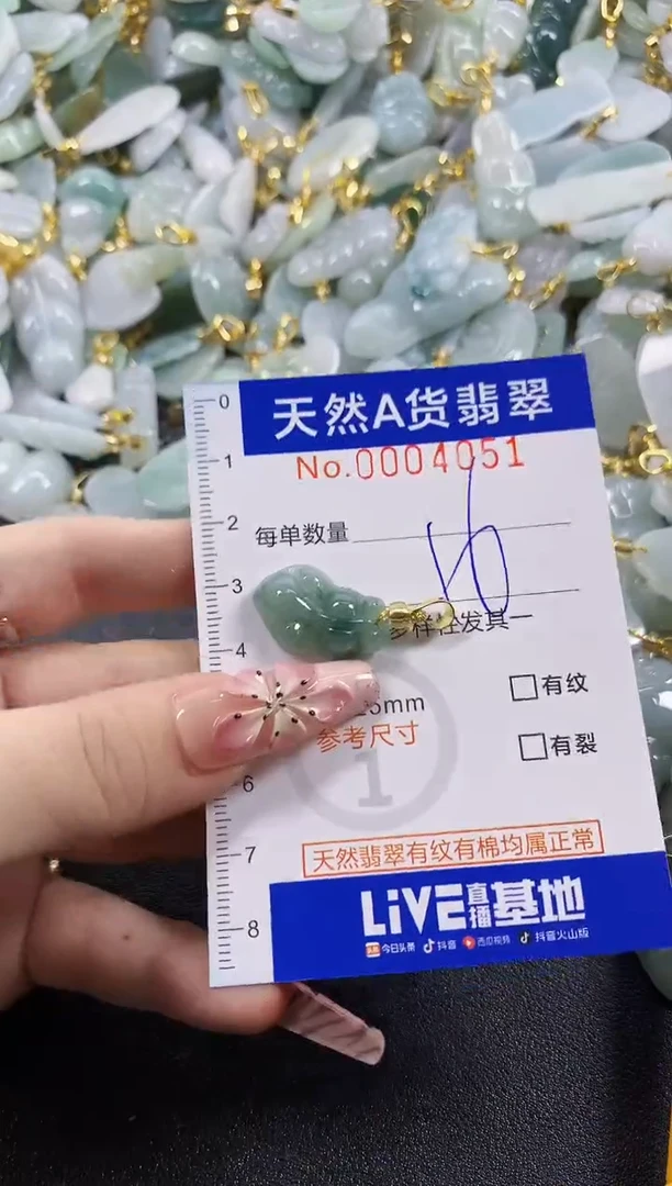 颈饰未镶嵌翡翠天然A货翡翠