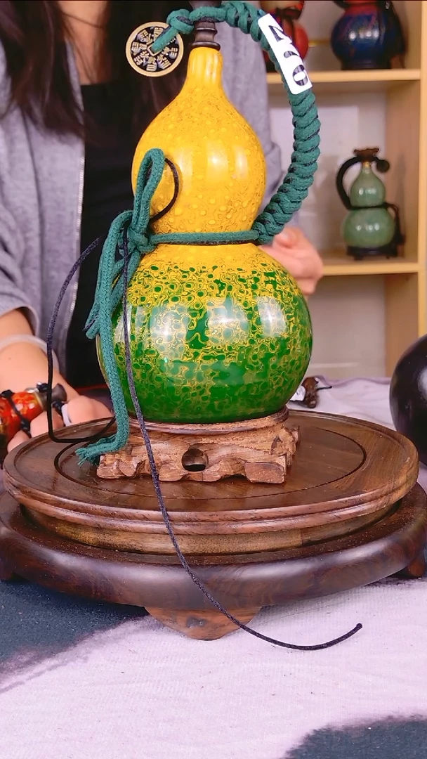 276大漆酒葫芦 真葫芦真大漆 一物一拍