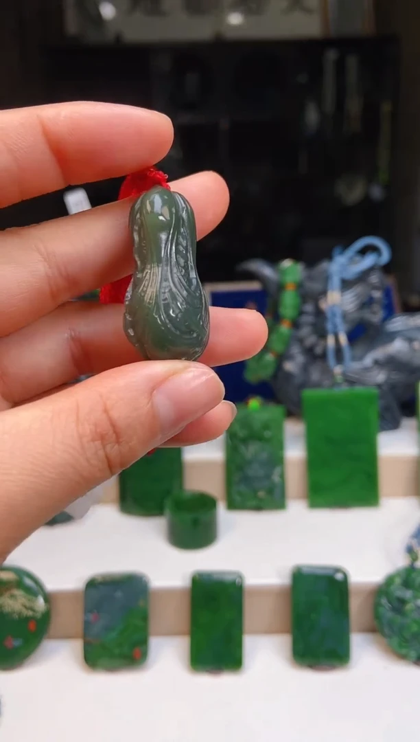 【闪购商品】和田玉挂件未镶嵌1