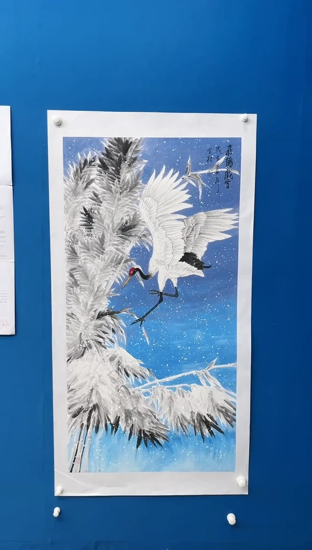 【闪购商品】国画张-四尺雪景/无框/W