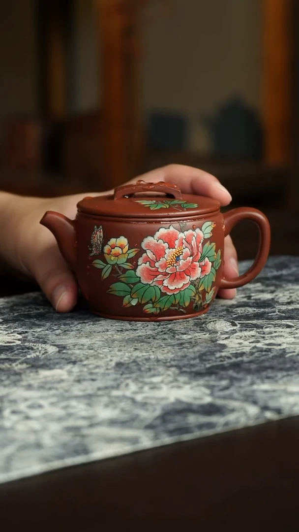 茶杯紫砂81号宜兴紫砂原矿作品200毫升