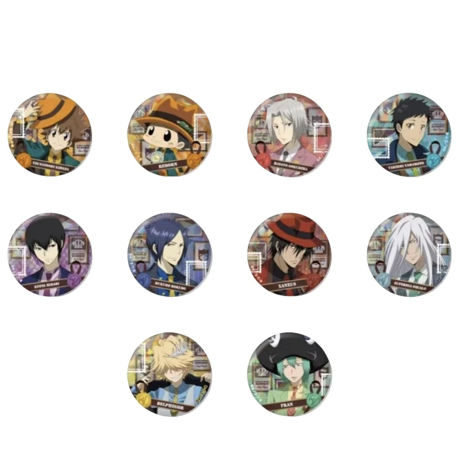 【拆包】家庭教师复古西装软胶吧唧