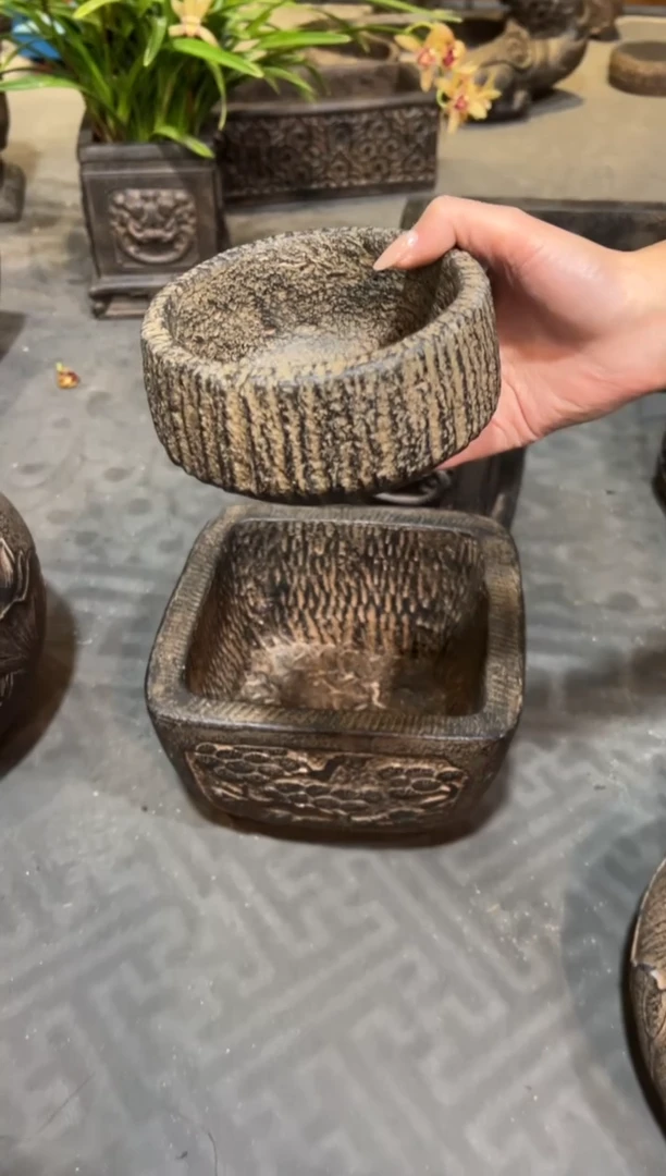 陶土【火山泥】小石钵