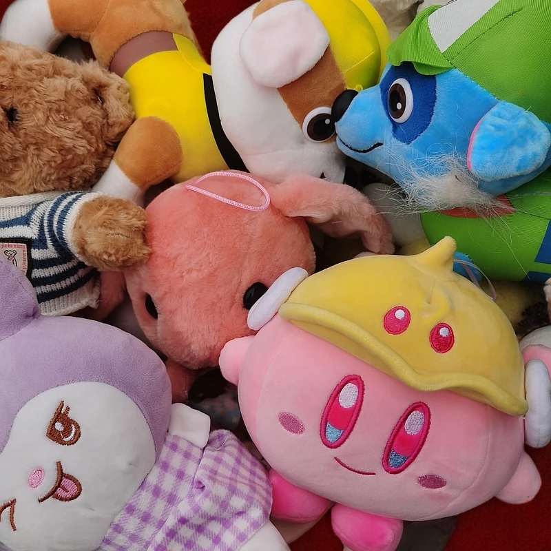 2025新款称斤毛绒公仔娃娃玩具活动推广礼品婚庆抛洒生日礼物