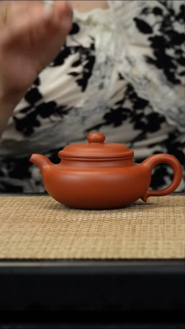 紫砂茶壶朱泥仿古