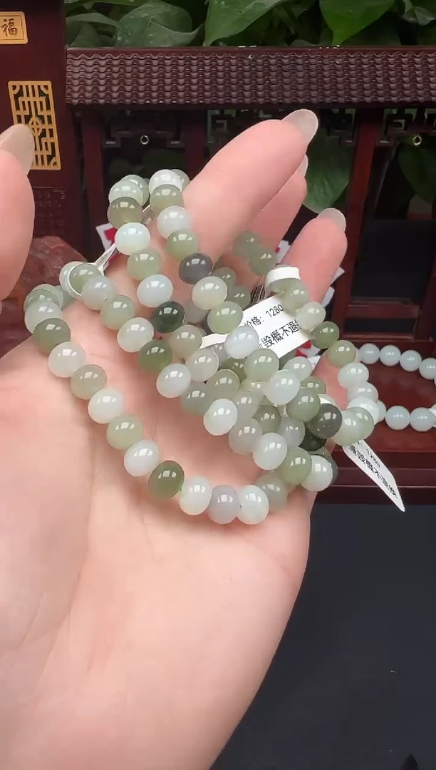 未镶嵌手串和田玉手串C022多样性发其一