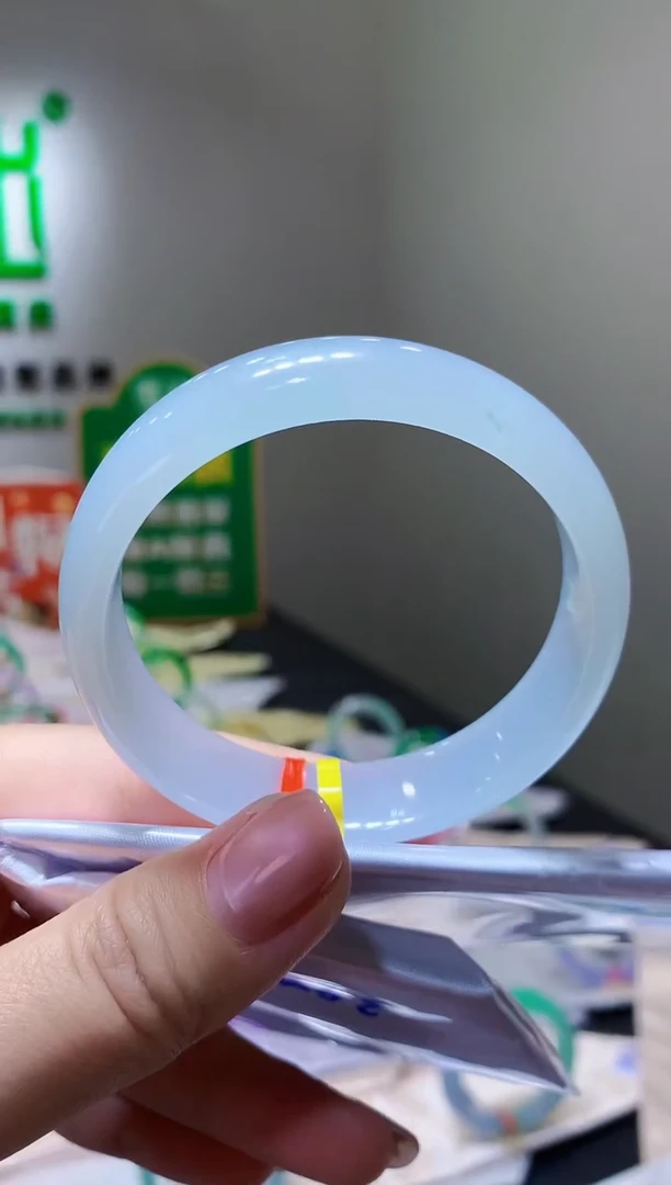 未镶嵌手镯翡翠k38天然缅甸翡翠A货57正圈