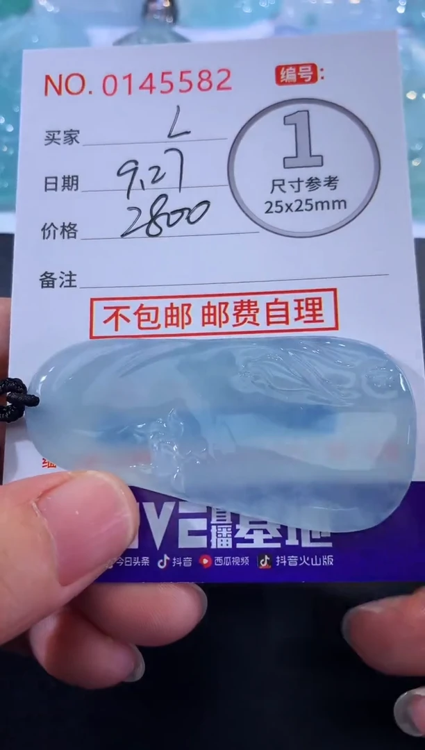 颈饰未镶嵌翡翠L****u！