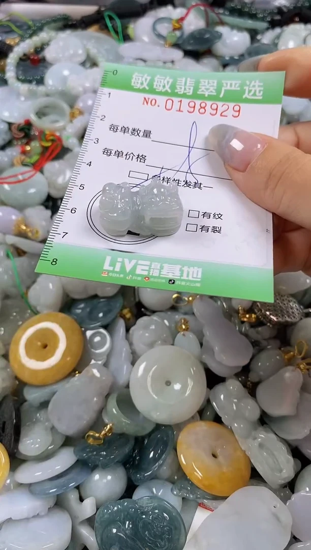 翡翠未镶嵌颈饰闪购0198929