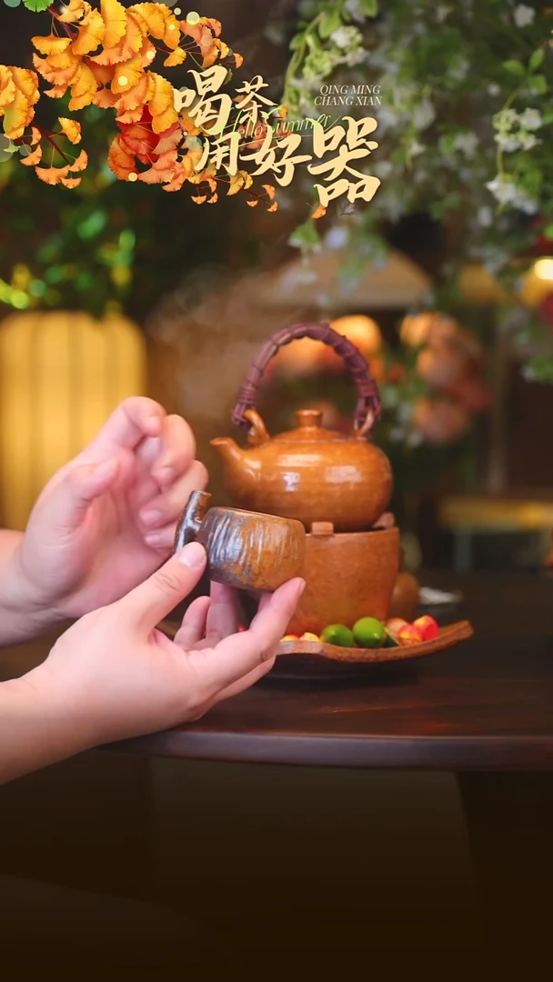 茶壶紫砂侧把南瓜杯