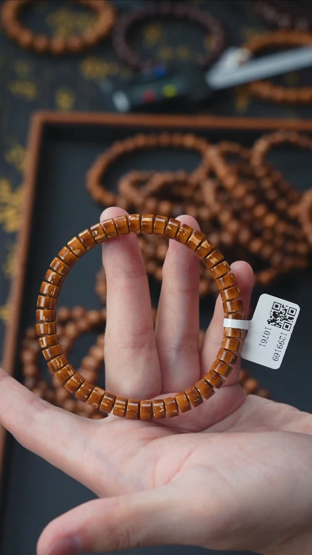 手串紫金鼠实心花皮药片7