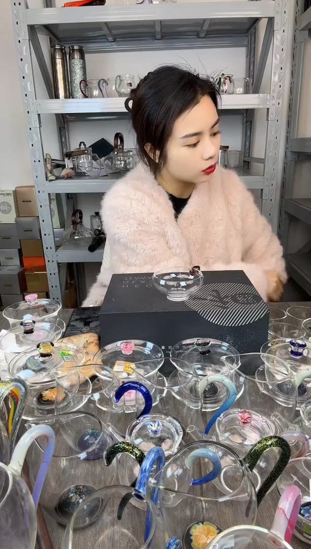 禾器  奉珠茶漏 琥珀色 孤品