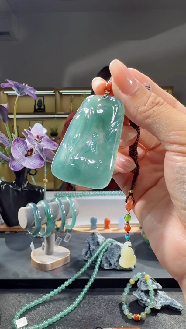 吊坠(不含链)未镶嵌翡翠悟道