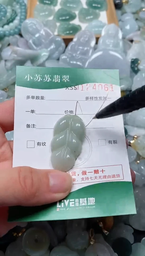 【闪购商品】翡翠颈饰未镶嵌闪购商品0124061