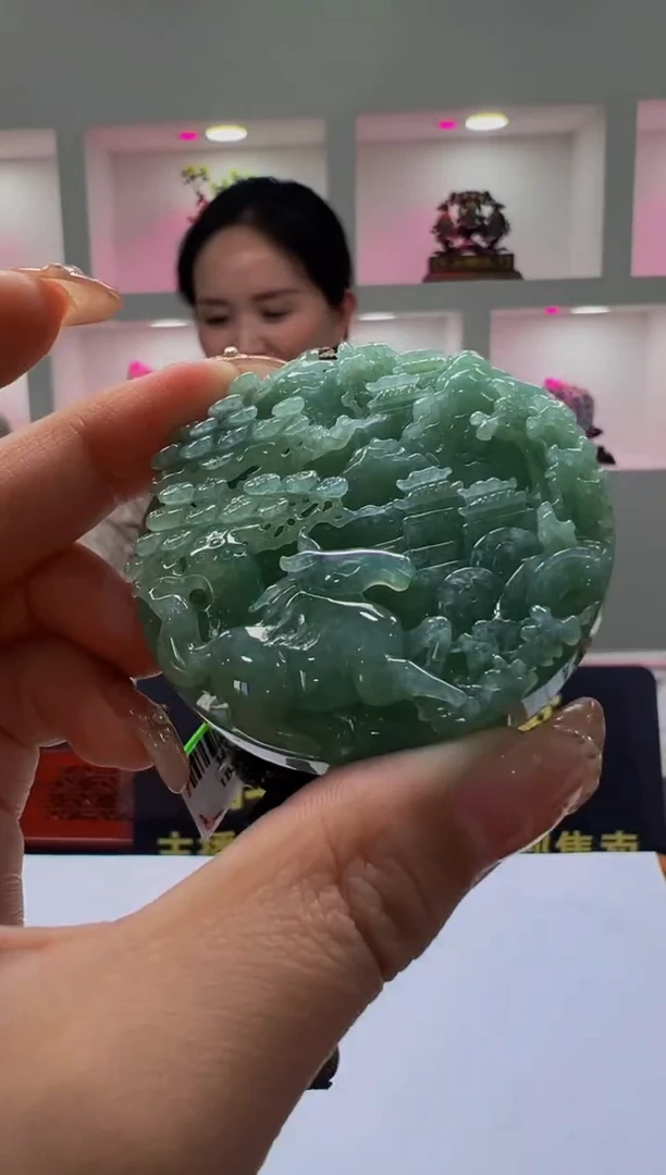 【闪购商品】定制翡翠未镶嵌1-Y2025-2-16-37