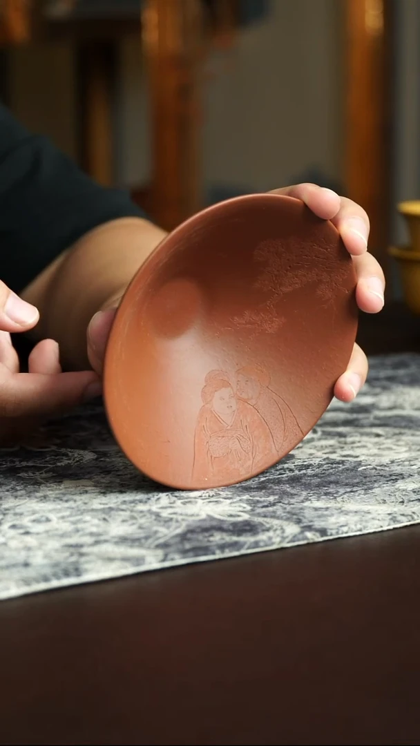 茶杯紫砂15号宜兴紫砂原矿作品