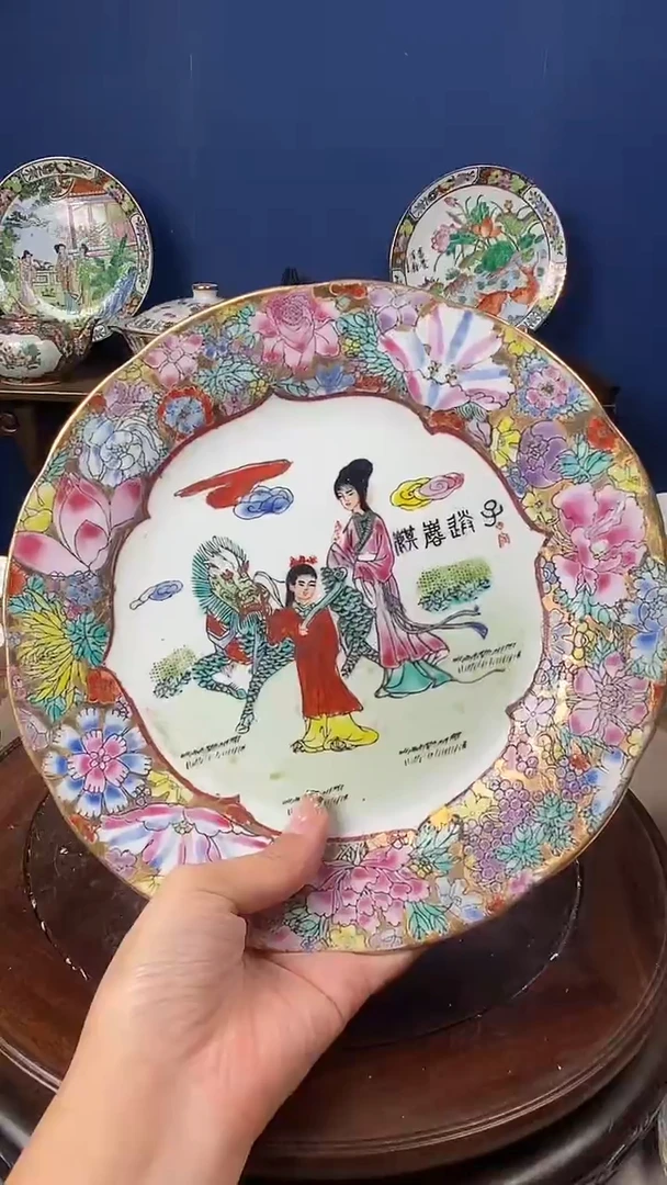 摆件微瑕景德镇厂瓷摆件单件