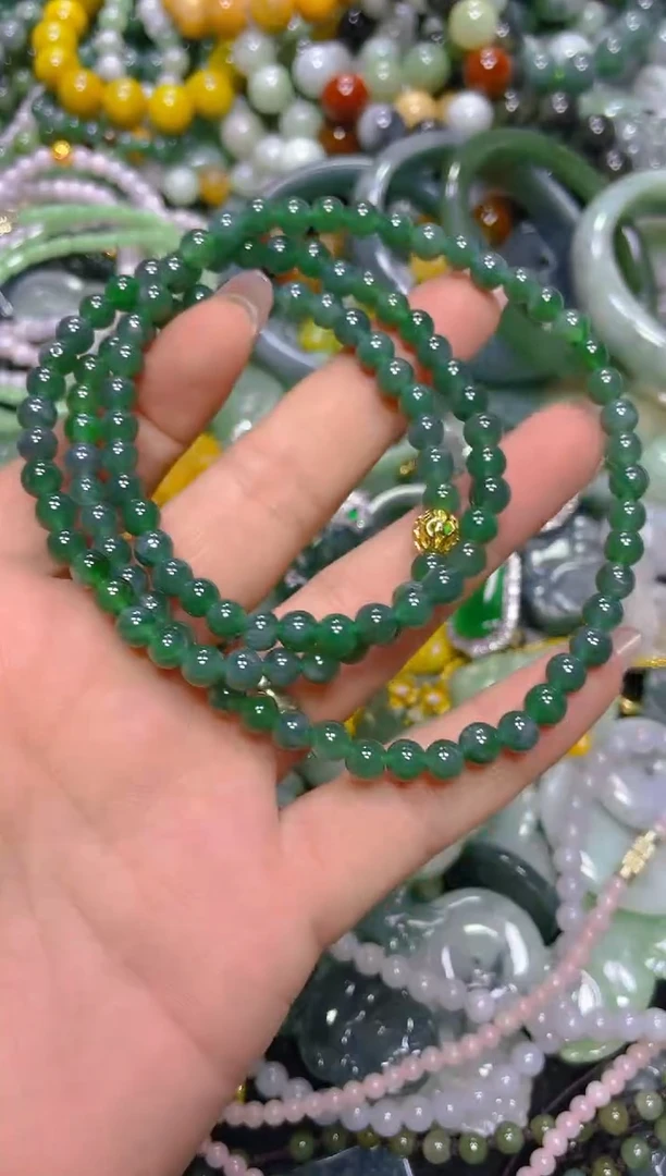 颈饰未镶嵌翡翠6MM