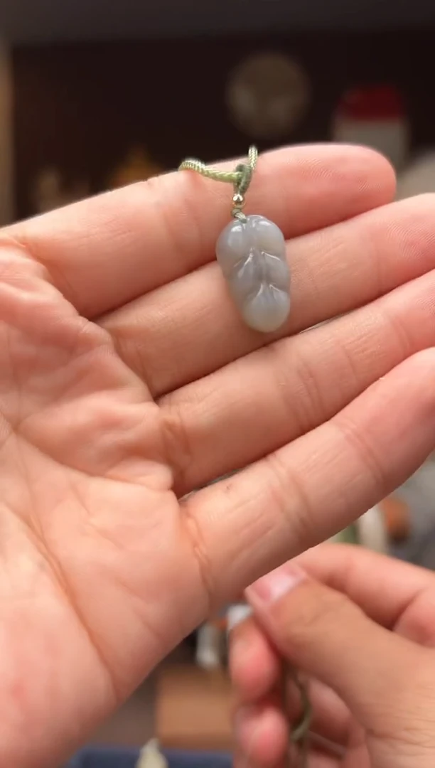 【闪购商品】和田玉AB123叶子未镶嵌-