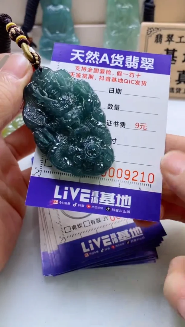 颈饰未镶嵌翡翠