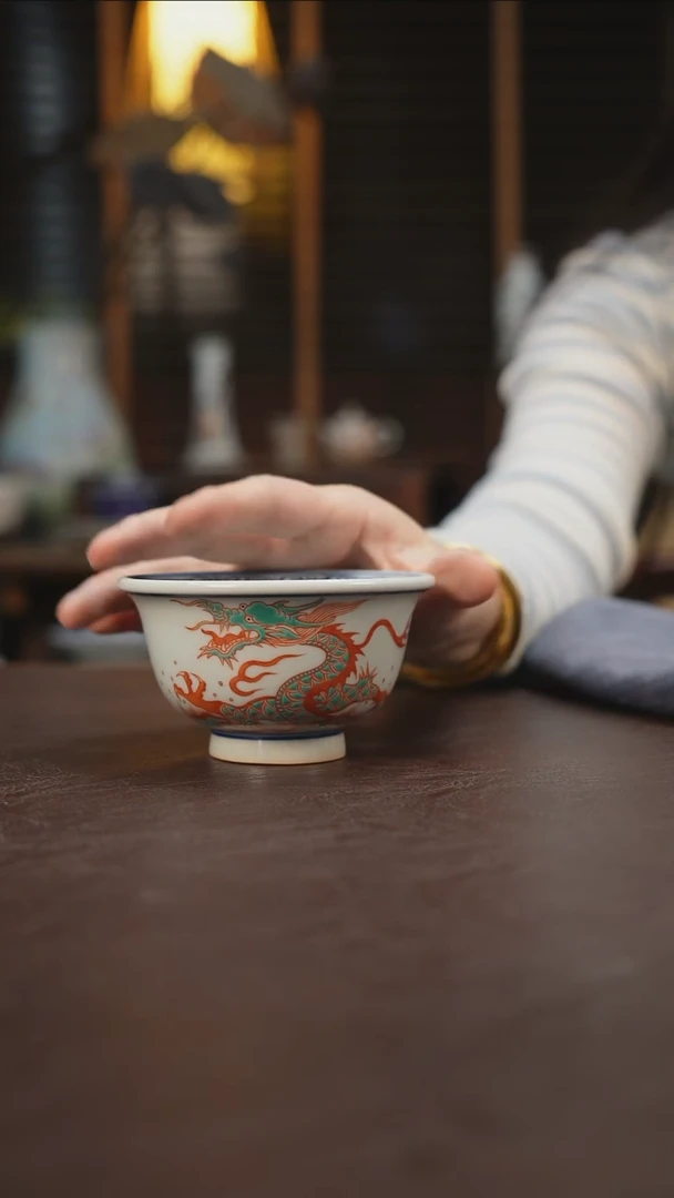 杯景德镇陶瓷杯碗柴烧多人R76