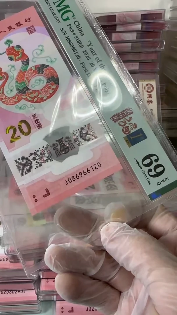 【闪购商品】塑料086966120-蛇钞单张！