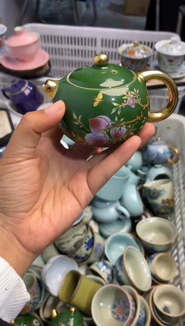 高端 茶壶 茶杯 茶具 轻轻微瑕